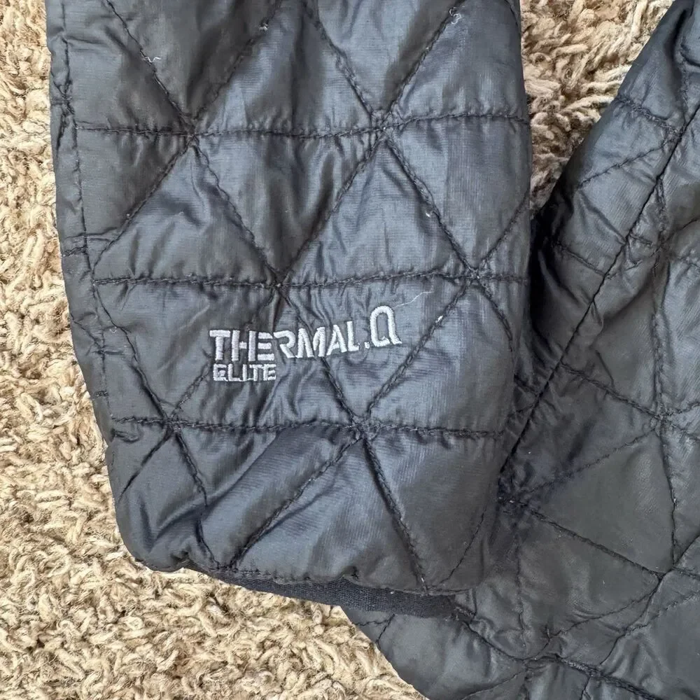 Mountain Hardwear Jacket Womens XS Black Thermal Q Elite Quilted Puffer Full Zip - Picture 8 of 9